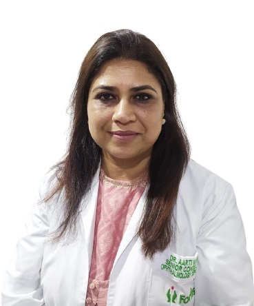 Dr. Aarti Nangia Ophthalmology Fortis Flt. Lt. Rajan Dhall Hospital, Vasant Kunj